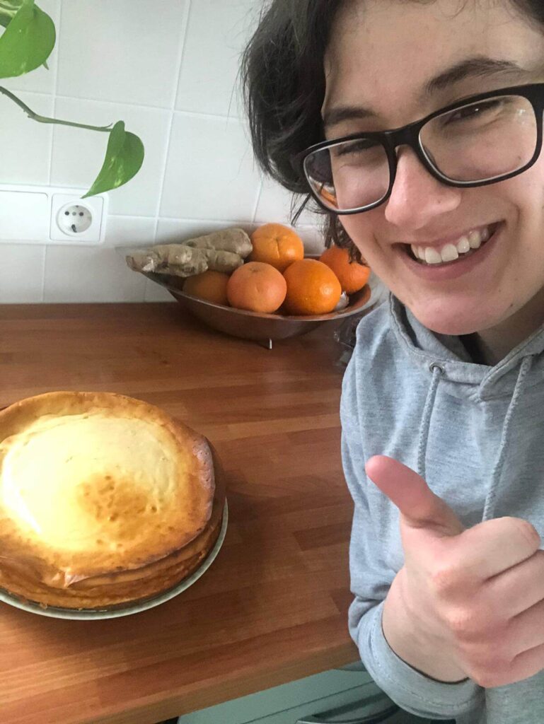 Cream pie